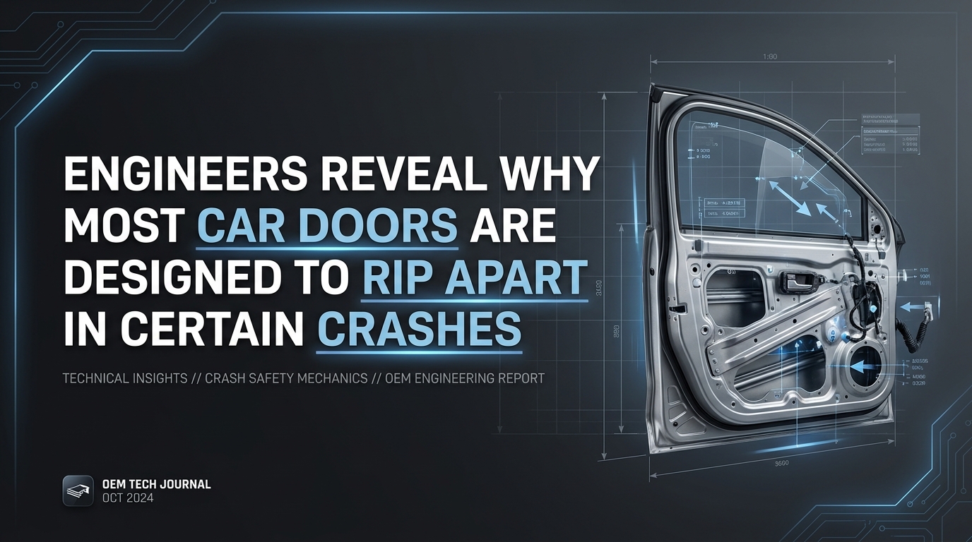 Engineers Reveal Why Most Car Doors Are Designed To Rip Apart In Certain Crashes