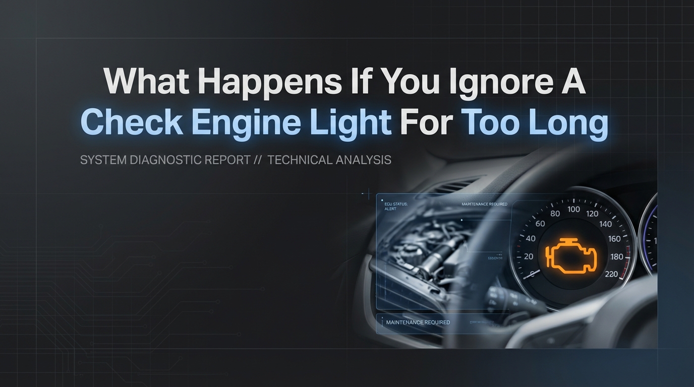 What Happens If You Ignore A Check Engine Light For Too Long