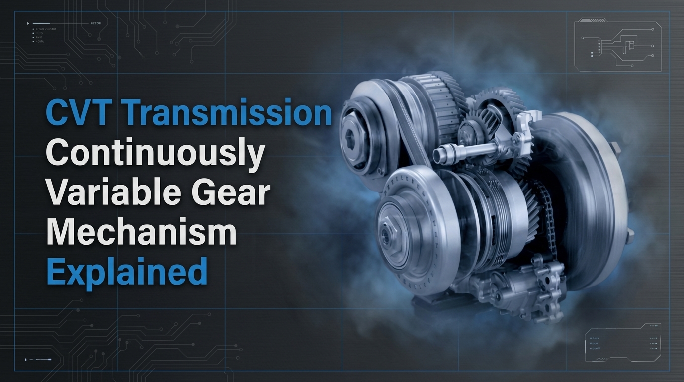 CVT Transmission Continuously Variable Gear Mechanism