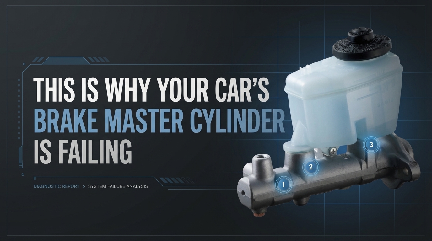 This Is Why Your Car’s Brake Master Cylinder Is Failing
