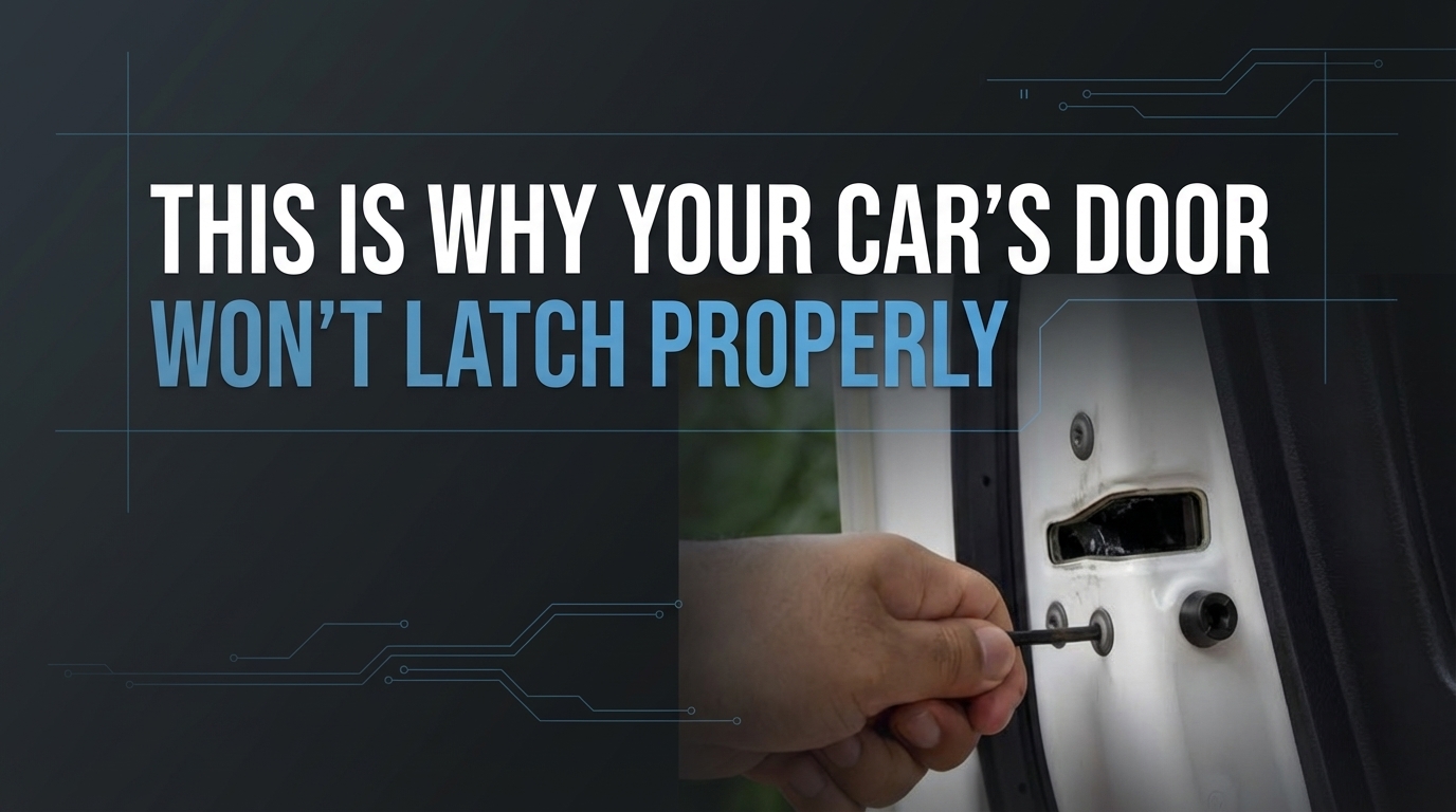 This Is Why Your Car’s Door Won’t Latch Properly