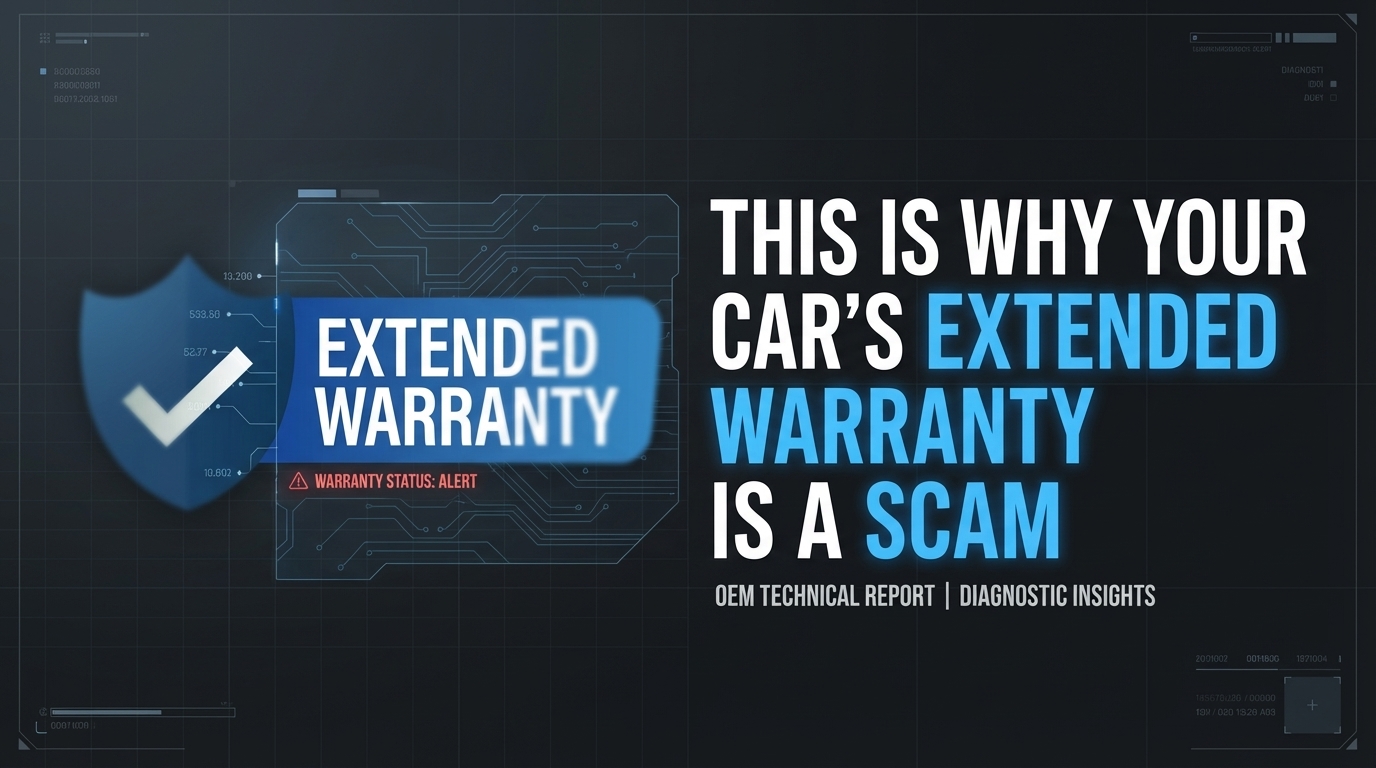 This Is Why Your Car’s Extended Warranty Is A Scam
