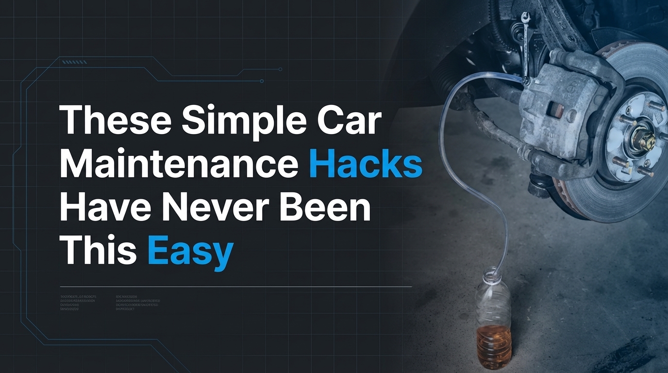 These Simple Car Maintenance Hacks Have Never Been This Easy