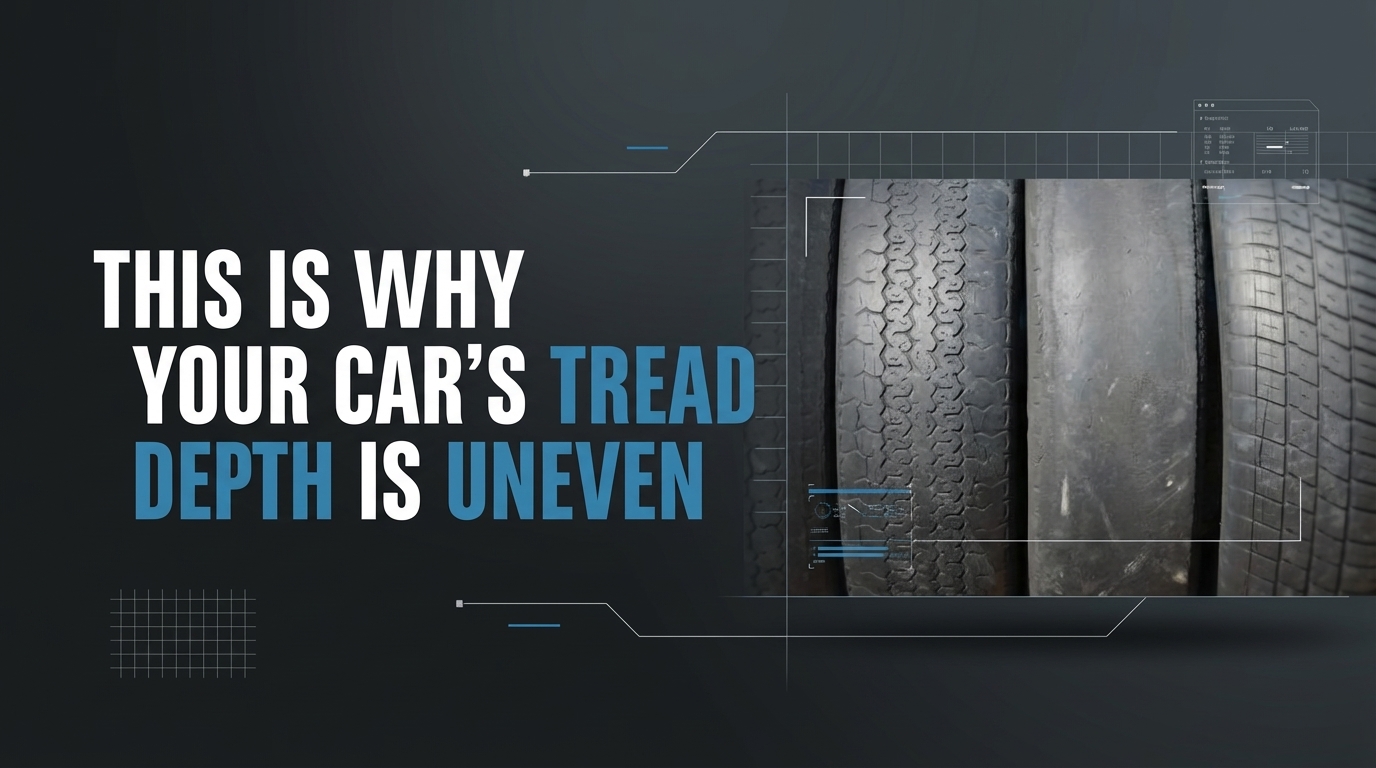This Is Why Your Car’s Tread Depth Is Uneven
