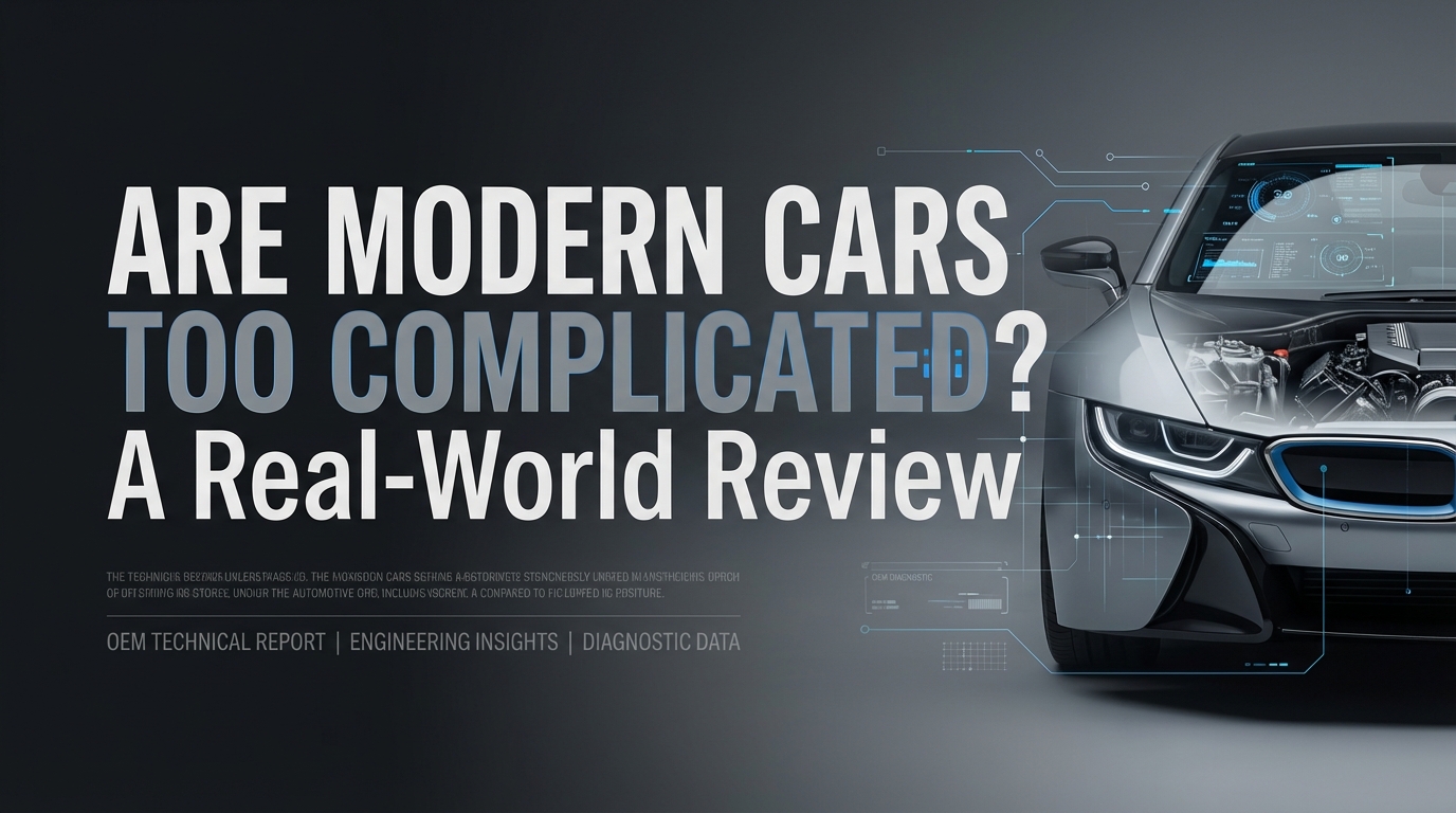 Are Modern Cars Too Complicated? A Real-World Review