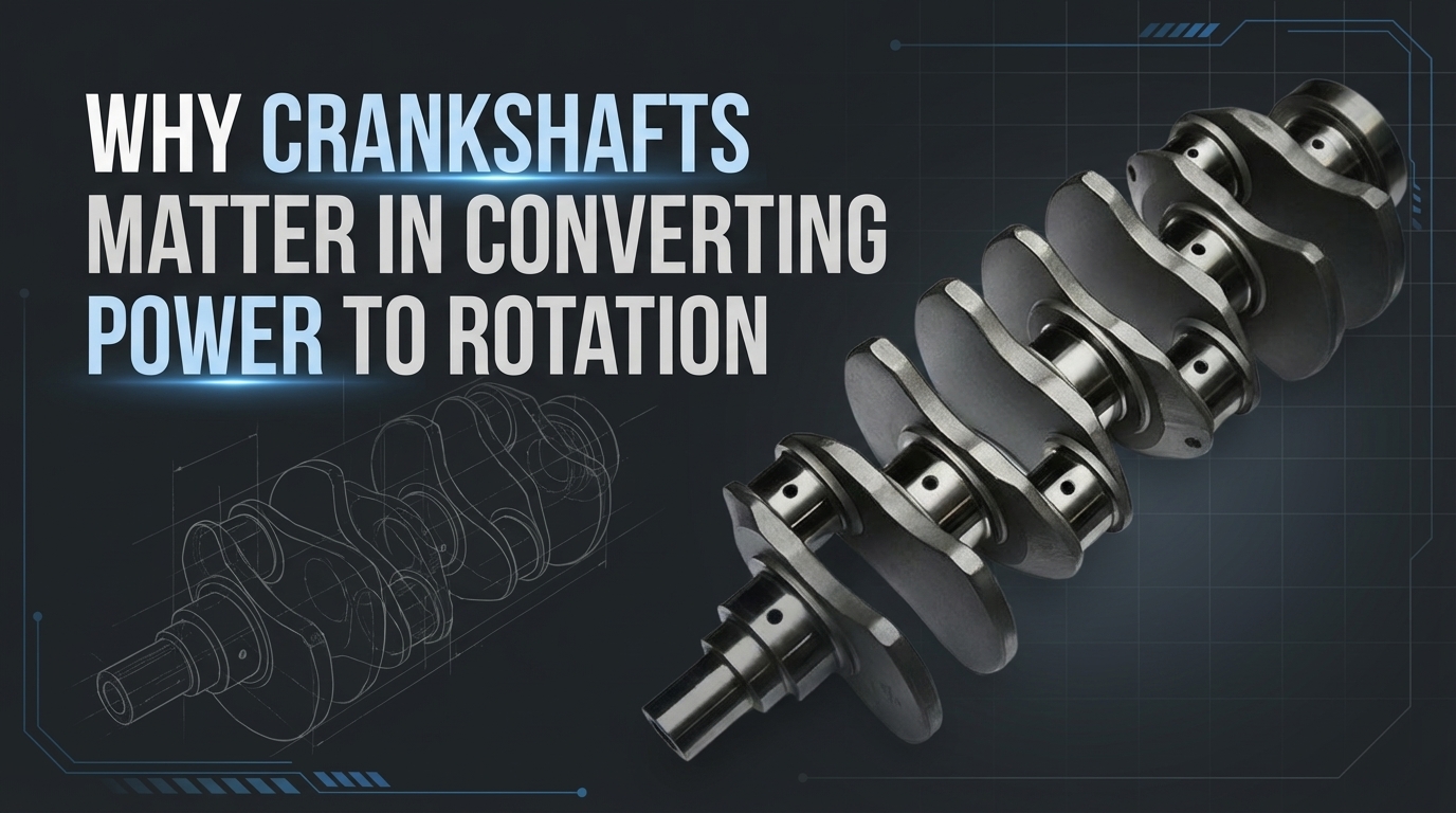 Why Crankshafts Matter in Converting Power to Rotation