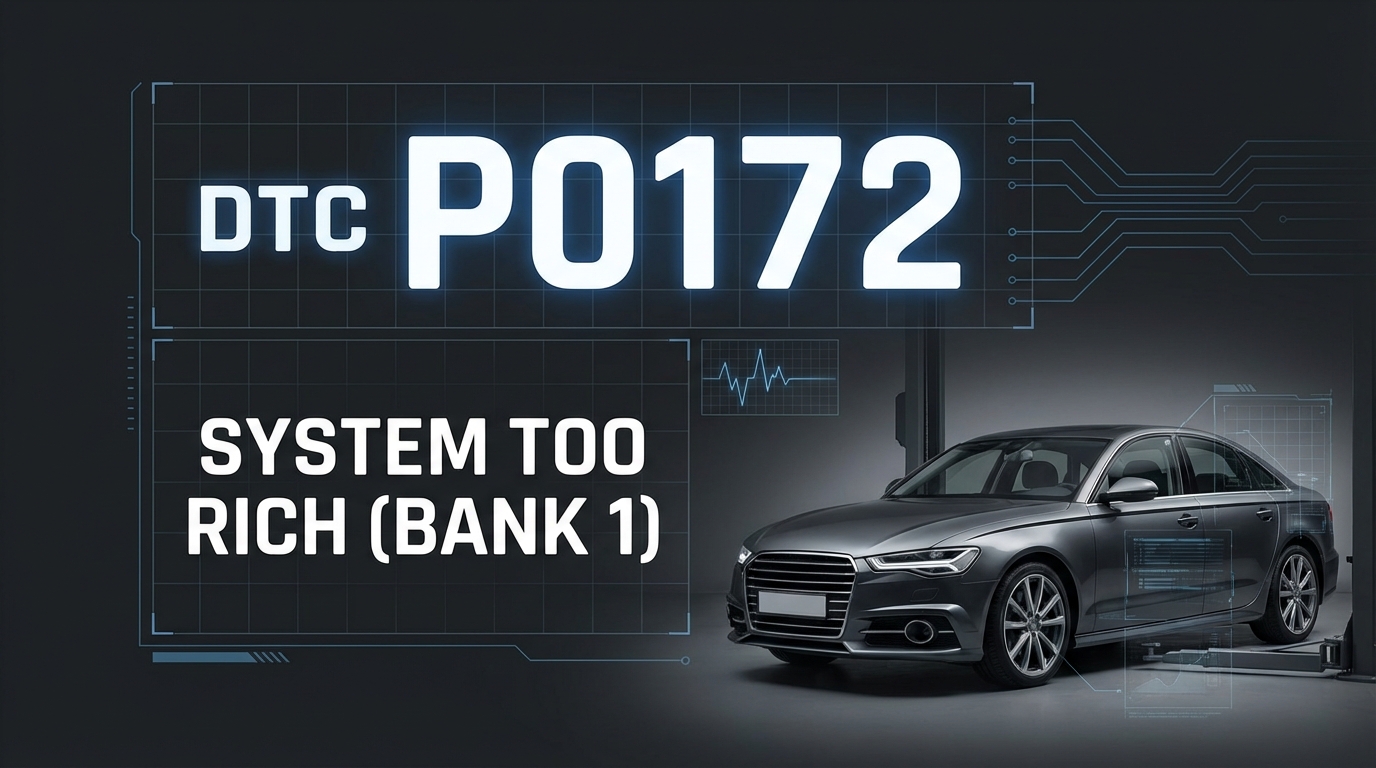P0172 – System Too Rich (Bank 1): Fuel Economy Problems