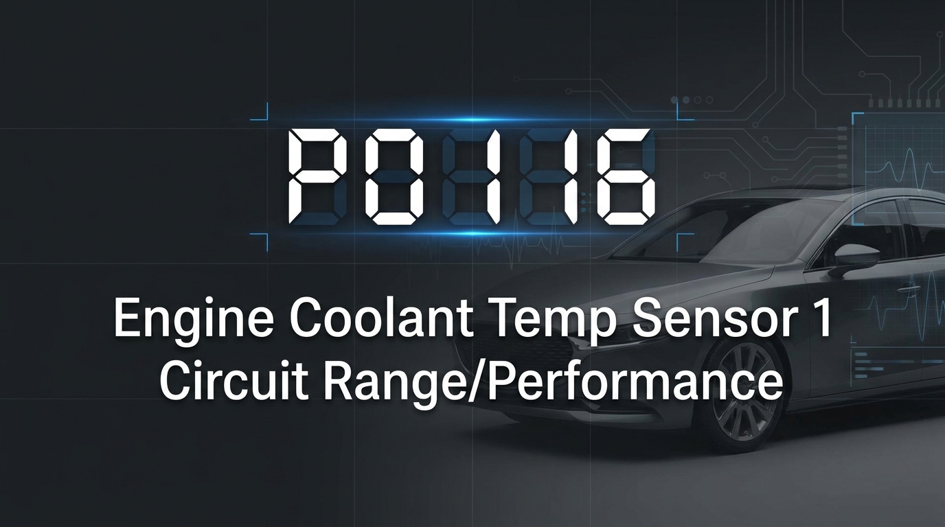 P0116 – Engine Coolant Temperature Range Fault: Causes and Symptoms