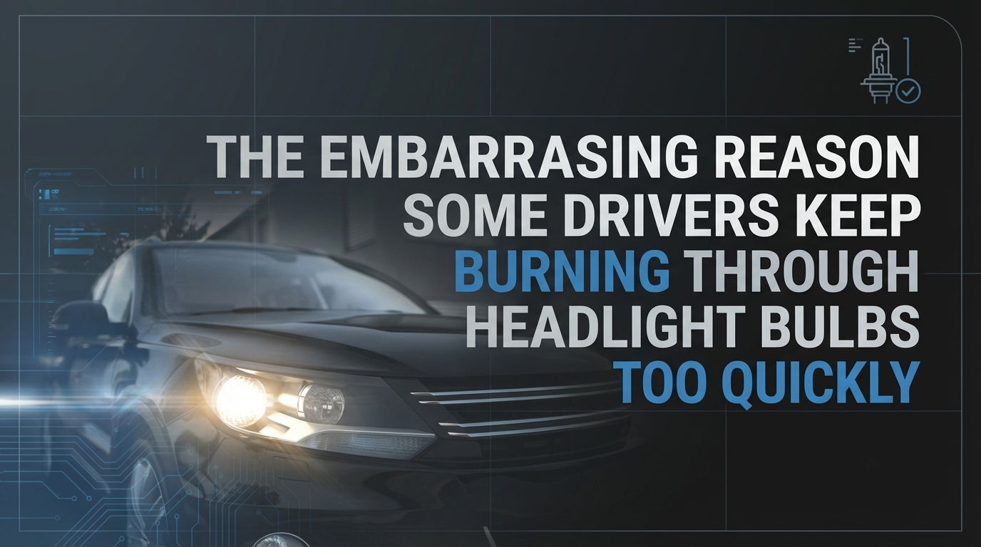 The Embarrassing Reason Some Drivers Keep Burning Through Headlight Bulbs Too Quickly