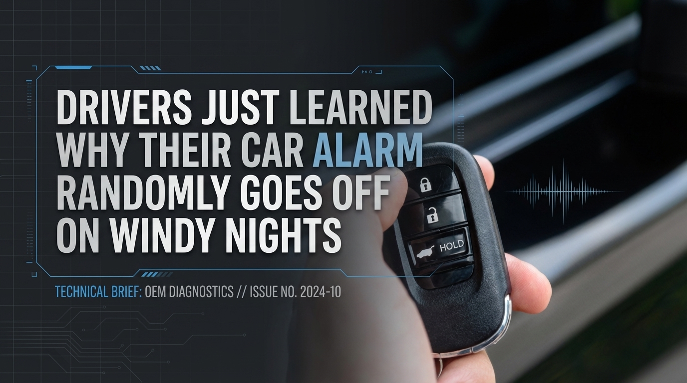 Drivers Just Learned Why Their Car Alarm Randomly Goes Off On Windy Nights