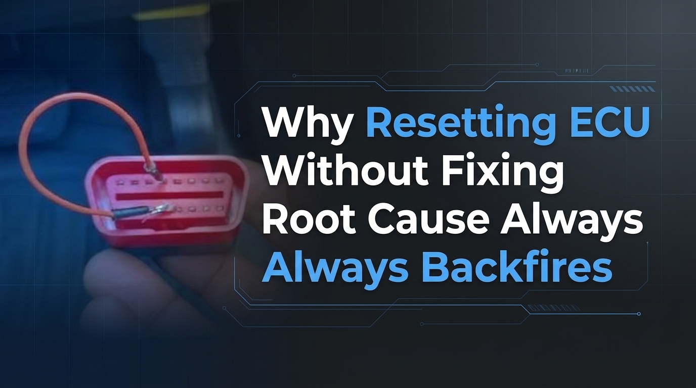 Why Resetting ECU Without Fixing Root Cause Always Backfires