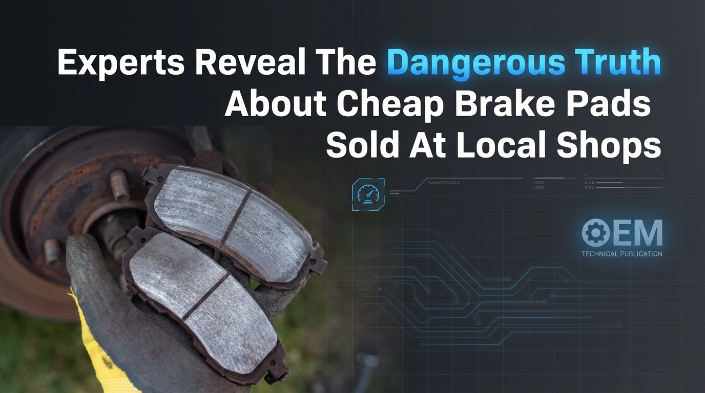 Experts Reveal The Dangerous Truth About Cheap Brake Pads Sold At Local Shops