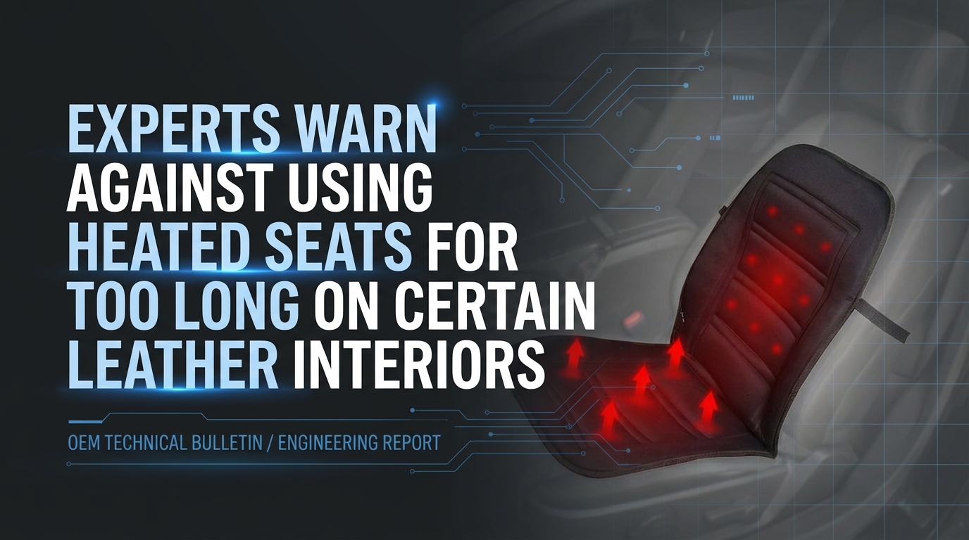Experts Warn Against Using Heated Seats For Too Long On Certain Leather Interiors