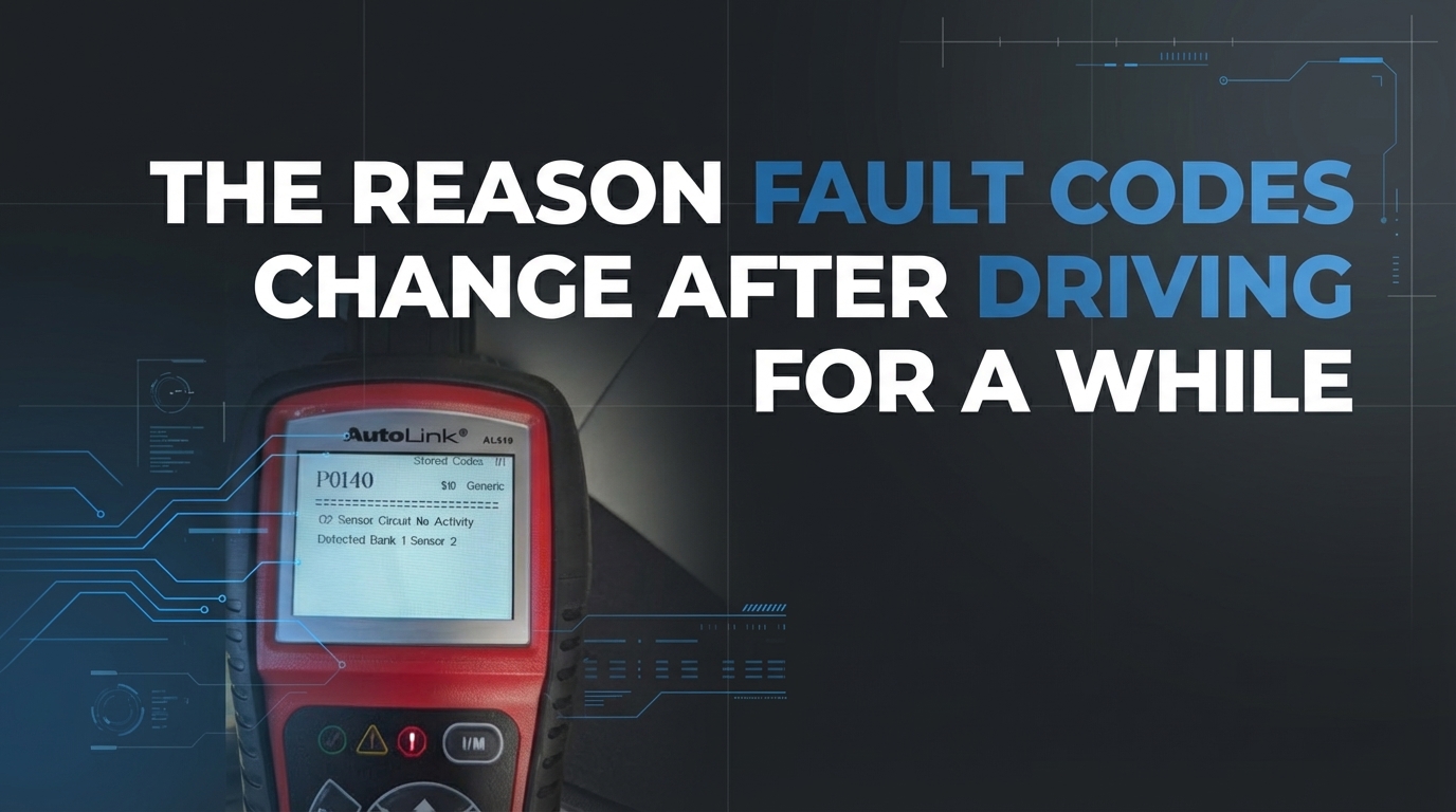 The Reason Fault Codes Change After Driving For A While
