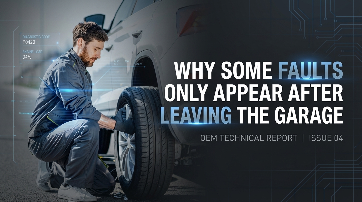 Why Some Faults Only Appear After Leaving the Garage