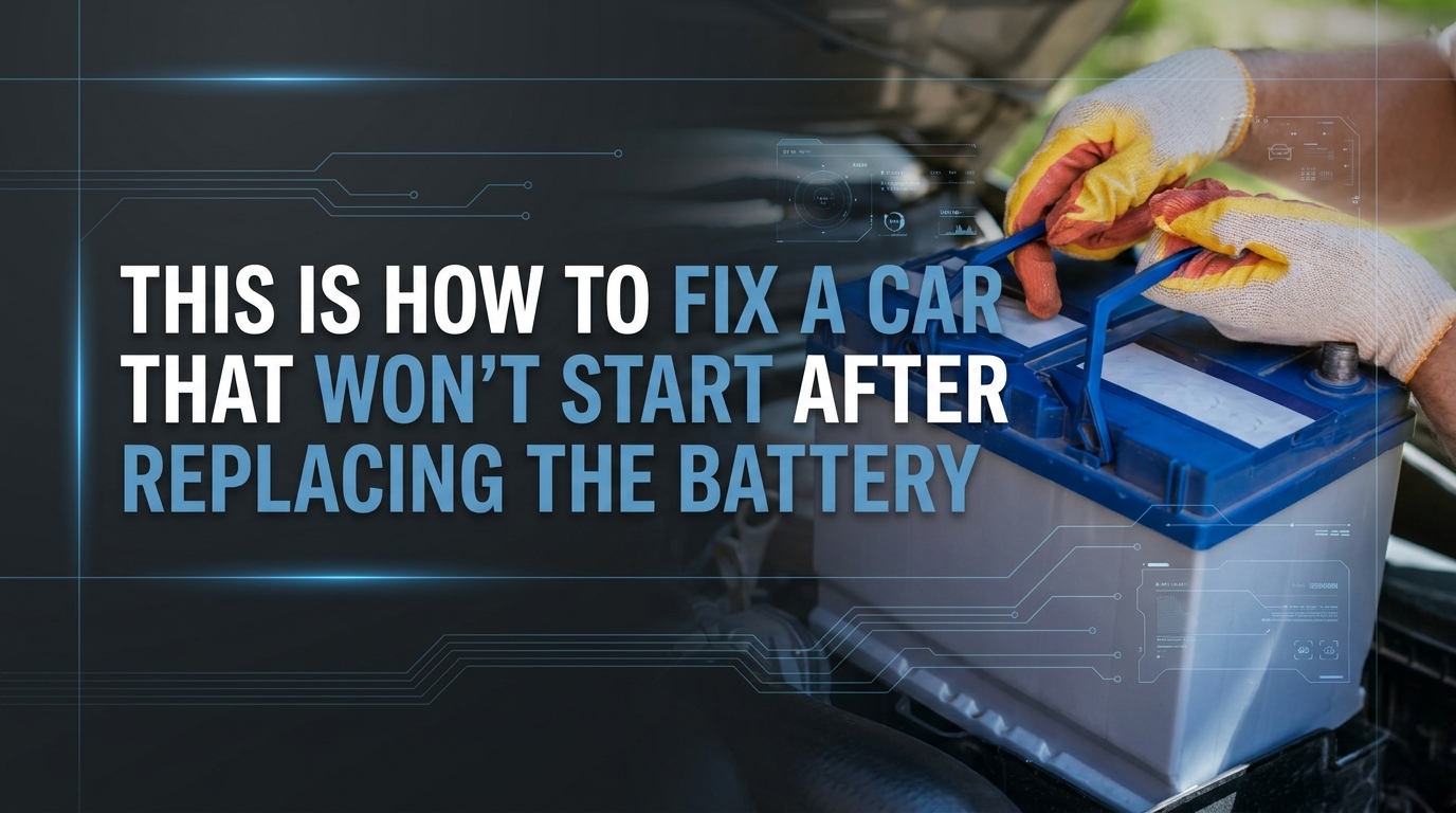 This Is How to Fix a Car That Won’t Start After Replacing the Battery