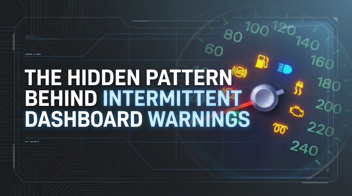 The Hidden Pattern Behind Intermittent Dashboard Warnings