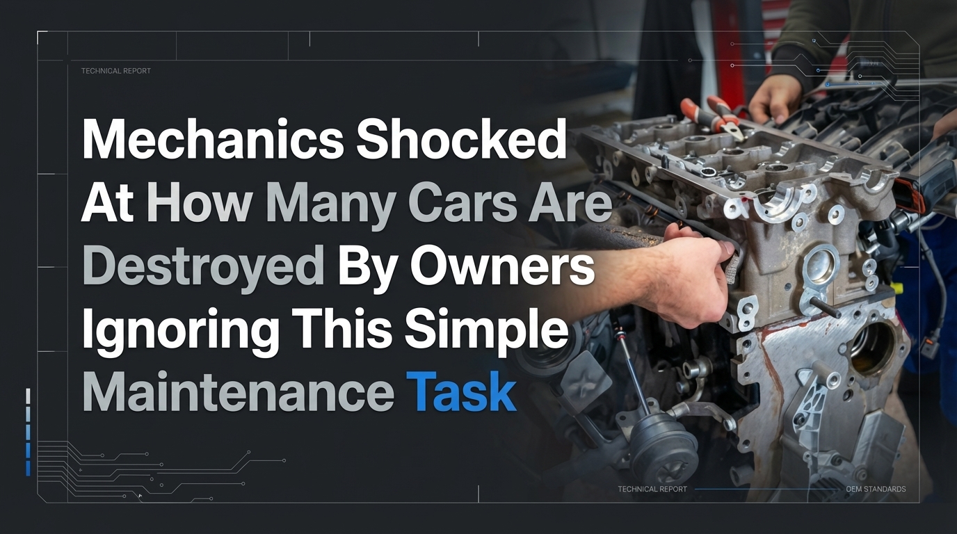 Mechanics Shocked At How Many Cars Are Destroyed By Owners Ignoring This Simple Maintenance Task