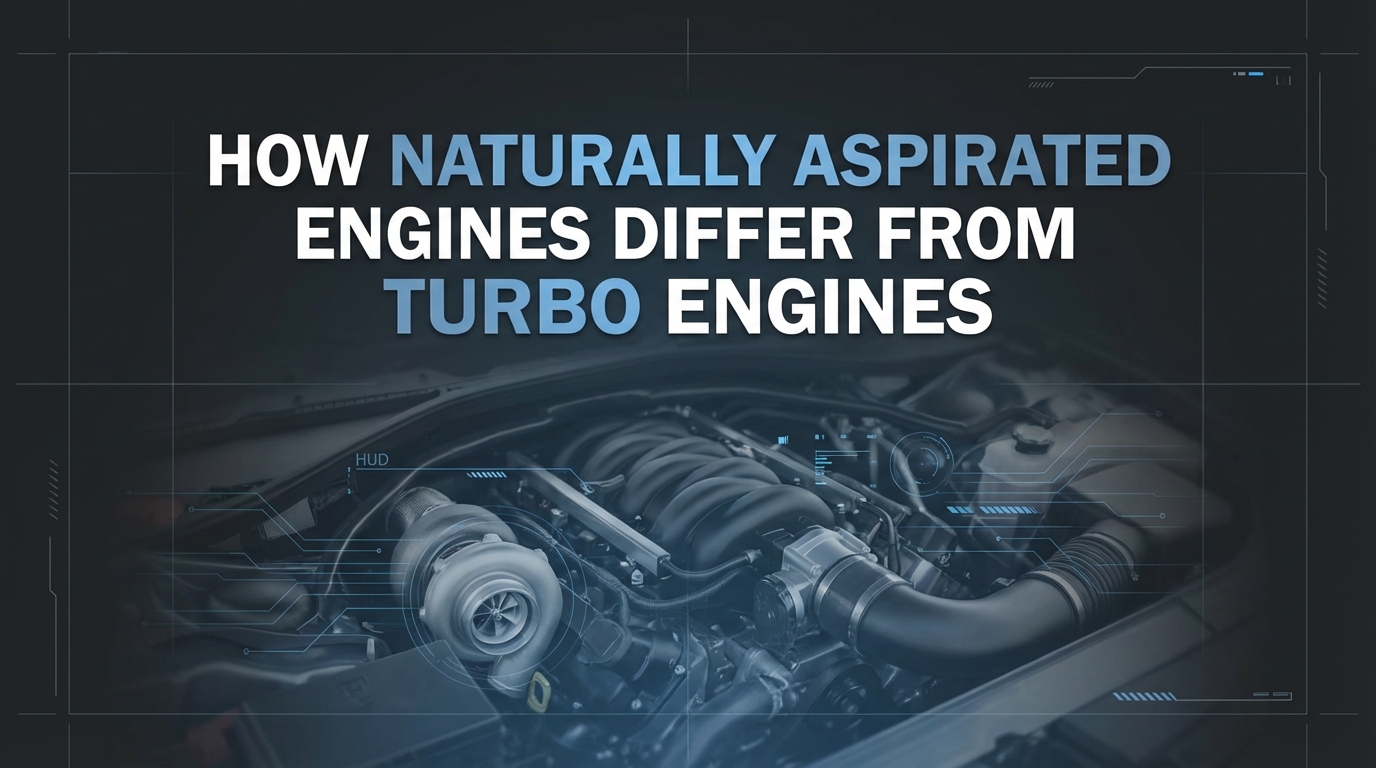 How Naturally Aspirated Engines Differ From Turbo Engines