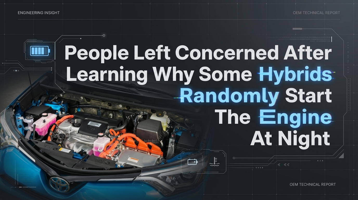 People Left Concerned After Learning Why Some Hybrids Randomly Start The Engine At Night