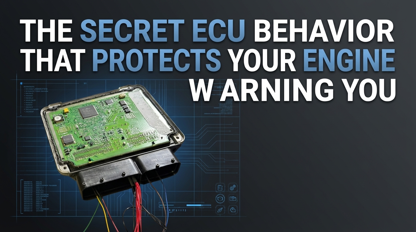 The Secret ECU Behavior That Protects Your Engine Without Warning You