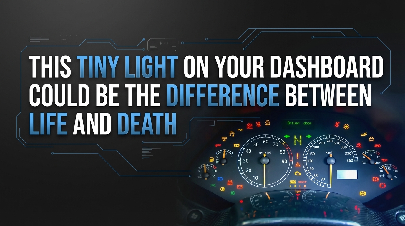 This Tiny Light On Your Dashboard Could Be The Difference Between Life And Death