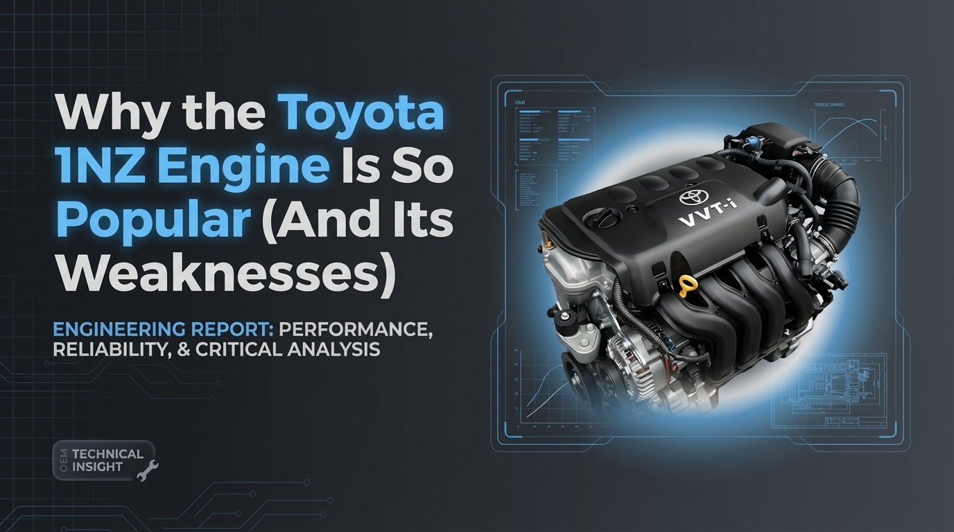 Why the Toyota 1NZ Engine Is So Popular (And Its Weaknesses)