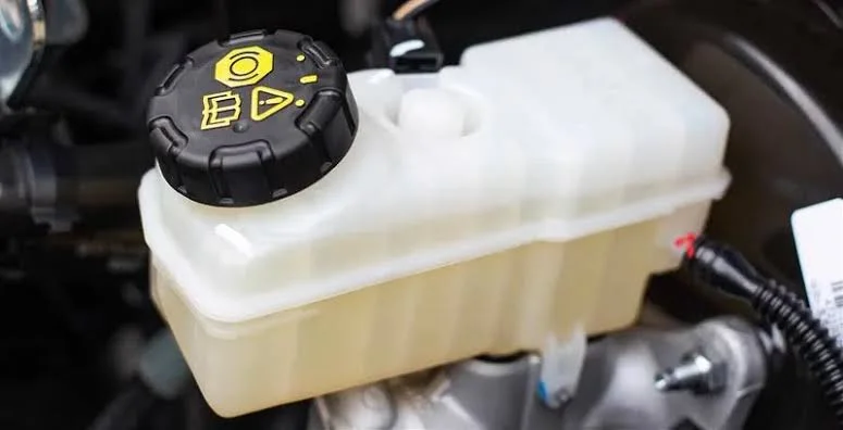 Step 5: Brake Fluid Check Step 5: Brake Fluid Check