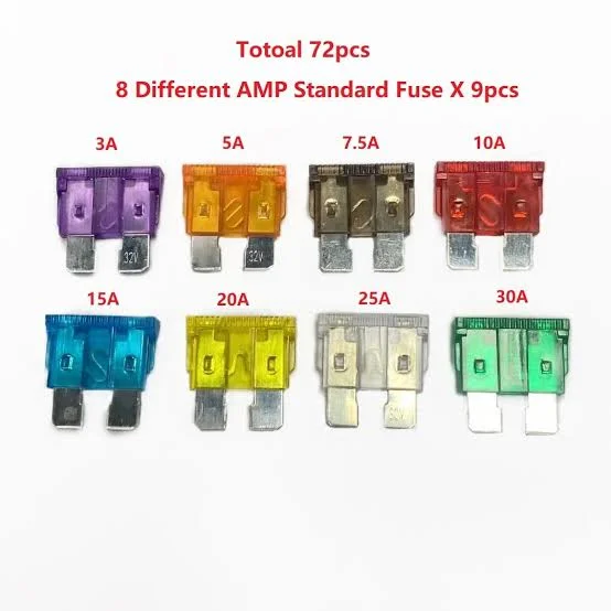 Car Fuse Colors and Ratings Car Fuse Colors and Ratings