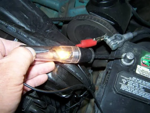 Can you test a battery with a test light? Can you test a battery with a test light?
