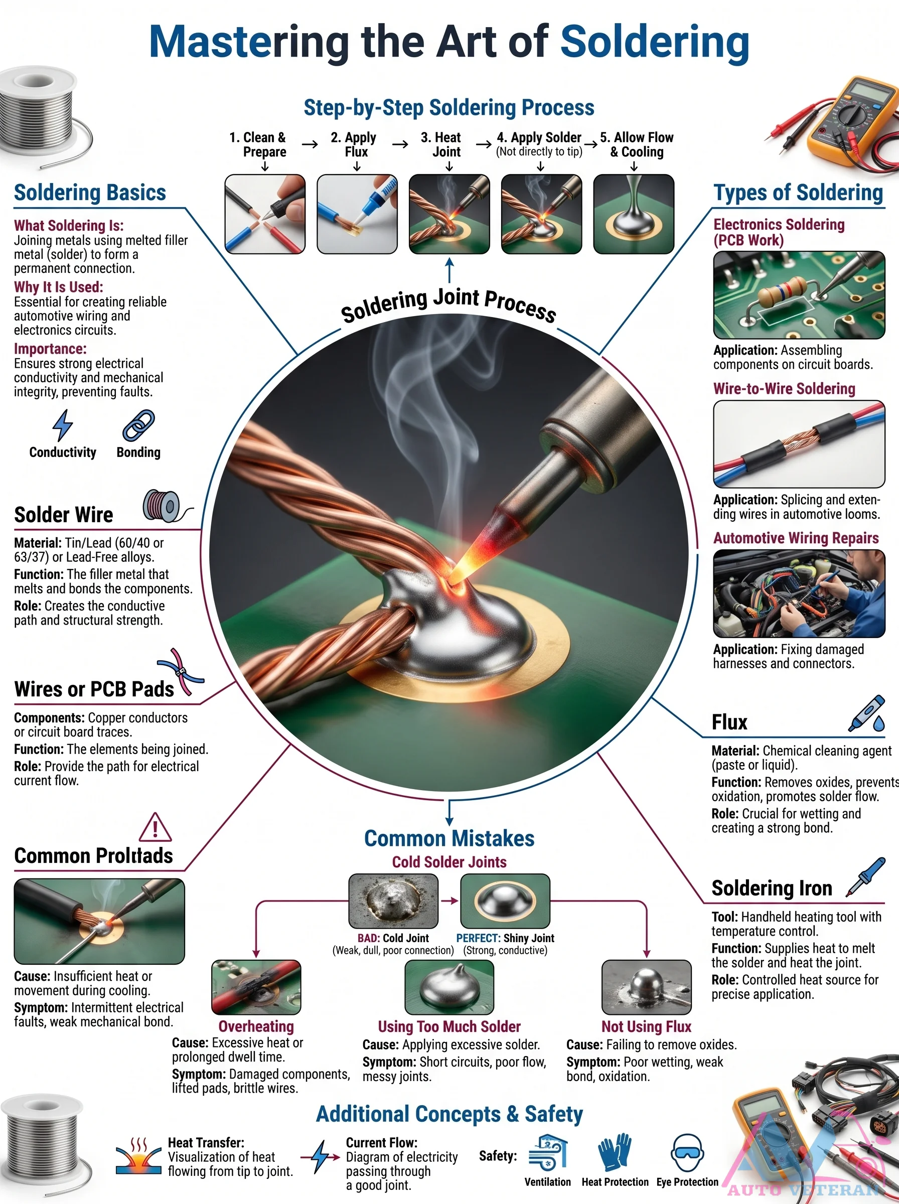 Automotive Soldering Basics, Process, and Common Mistakes