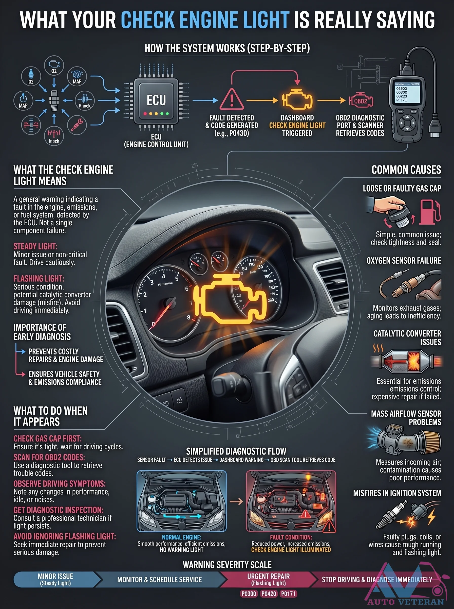 Check Engine Light OBD2 Diagnostic Step-by-Step Guide