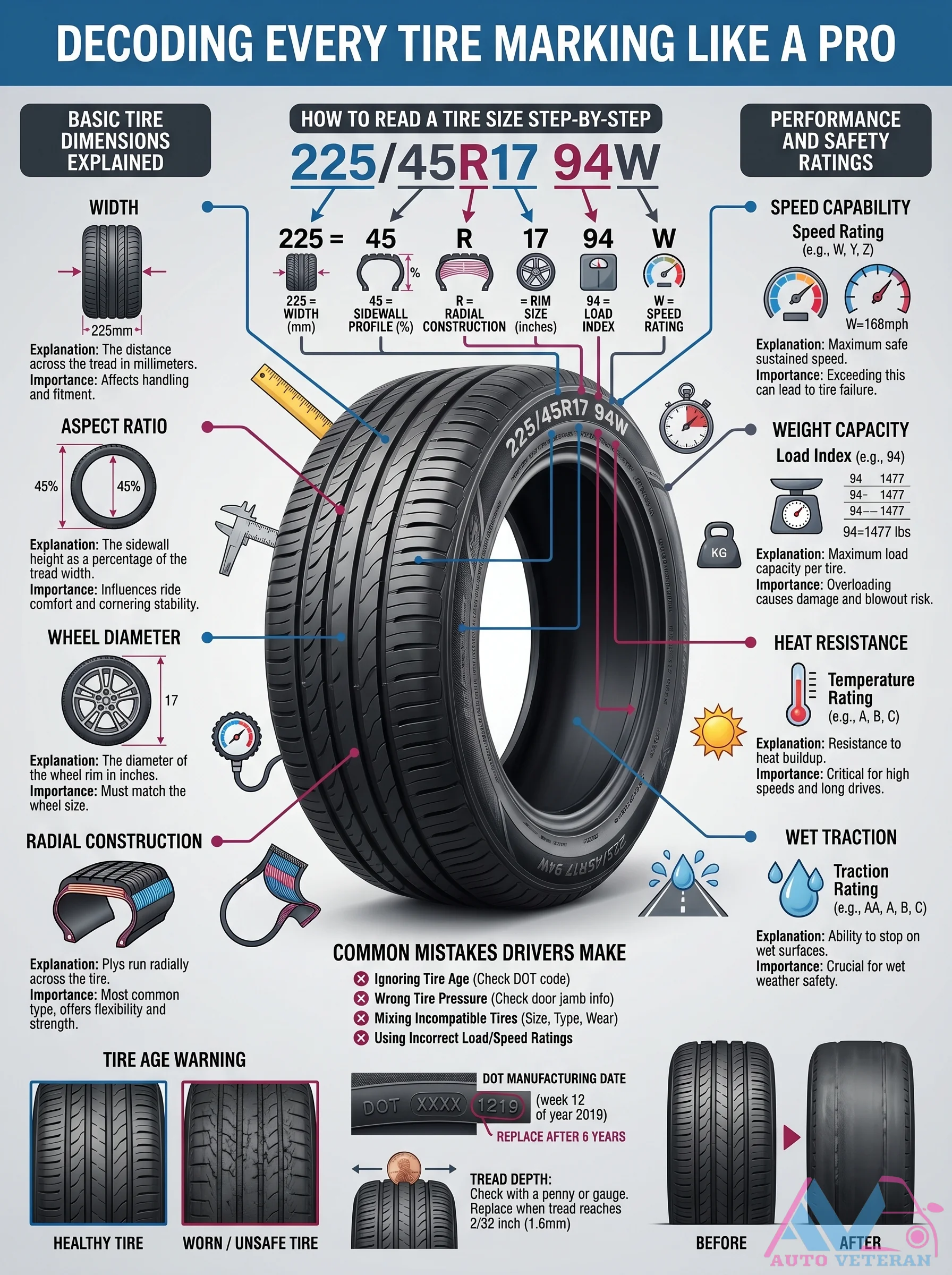 How to Read Tire Size: Step-by-Step Guide