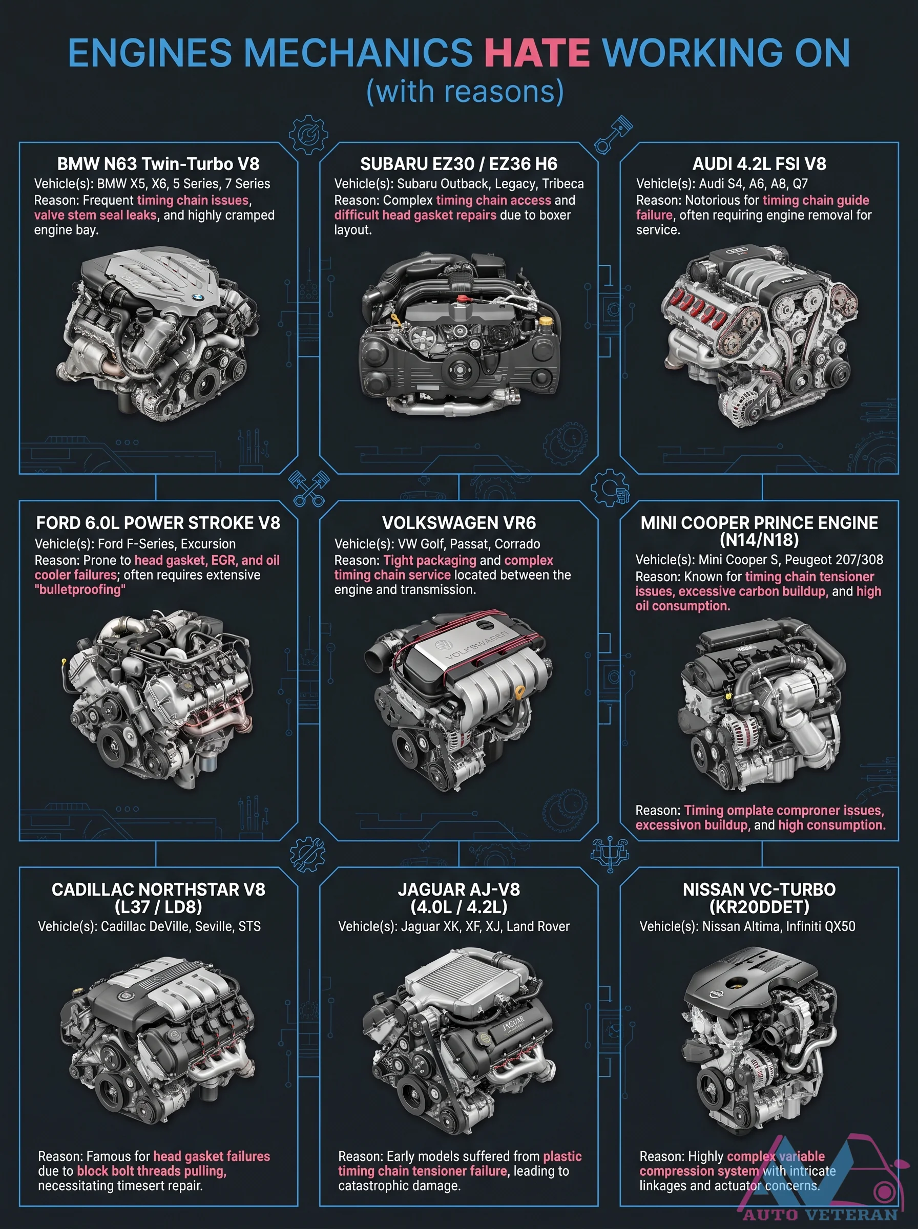 Engines Mechanics Hate Working On