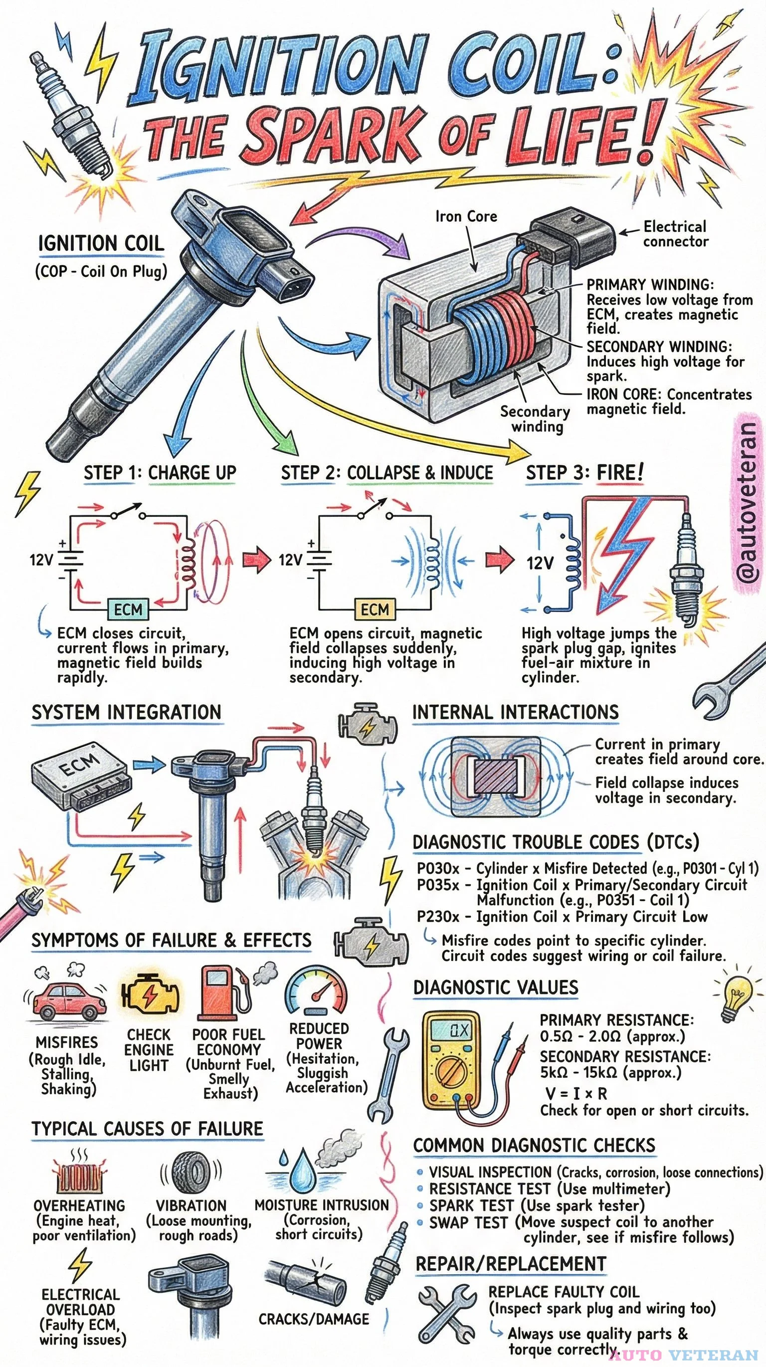 Ignition Coil Operation and Diagnostic Testing