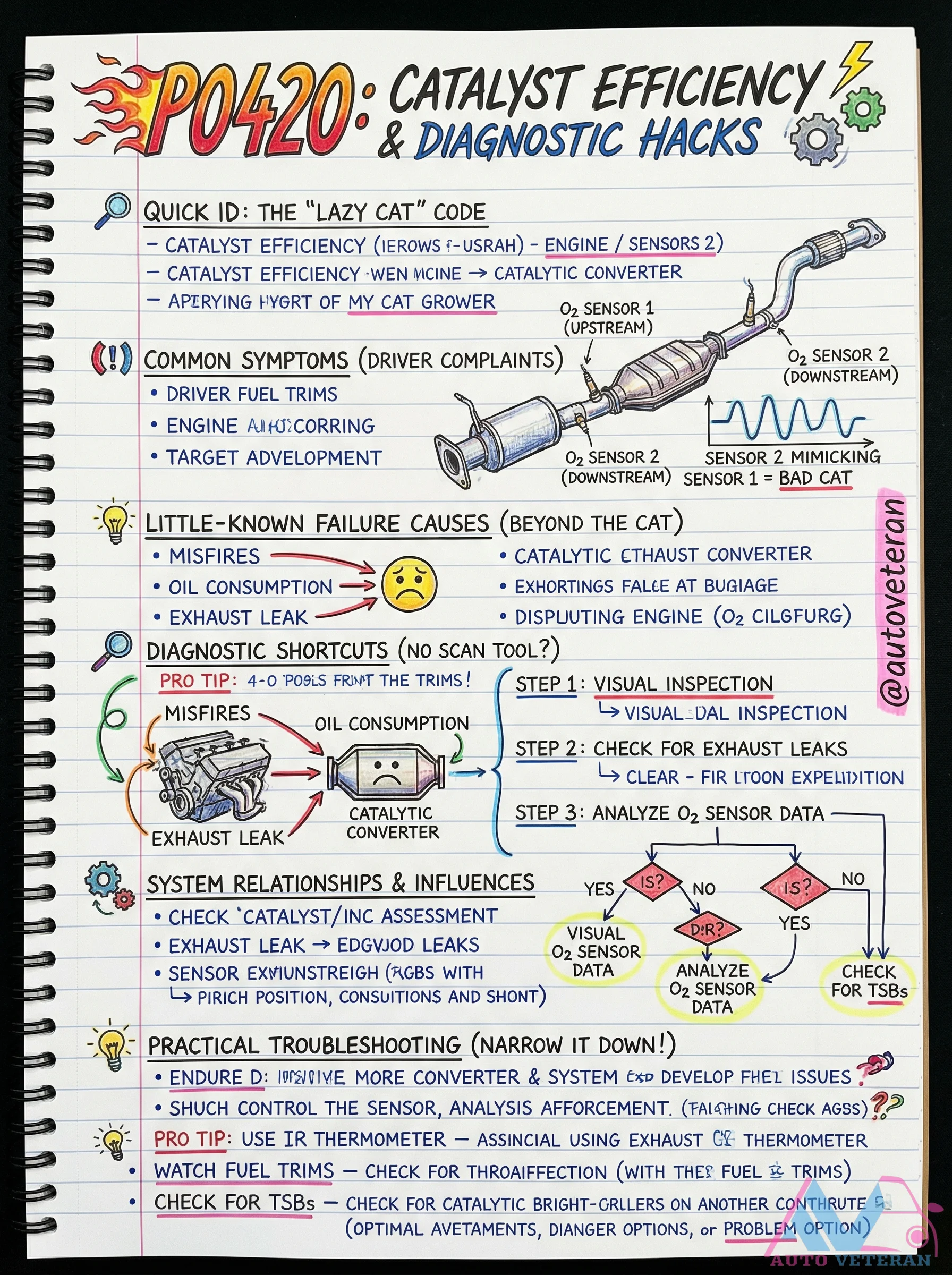P0420 Catalyst Efficiency Diagnostic Hacks