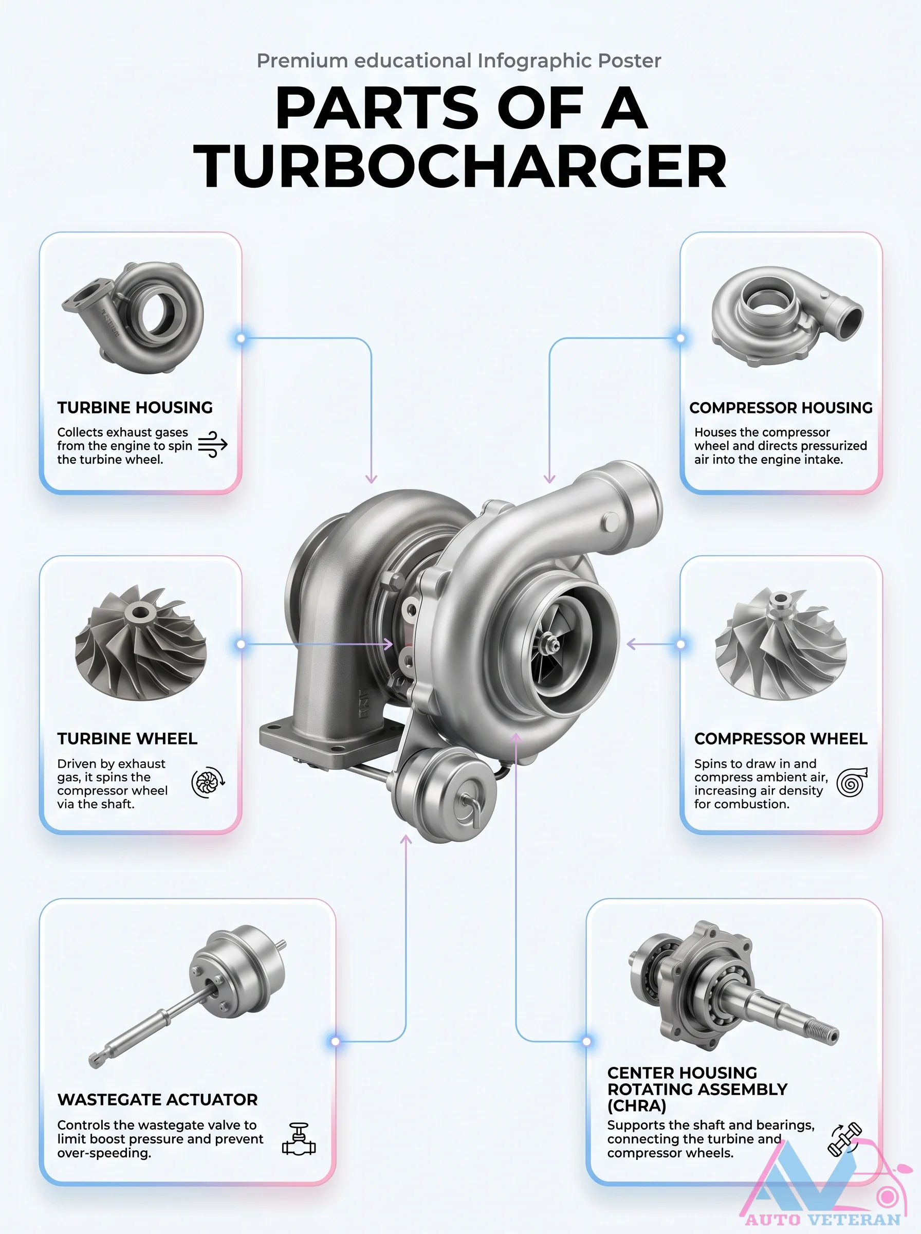 Turbocharger Component Breakdown