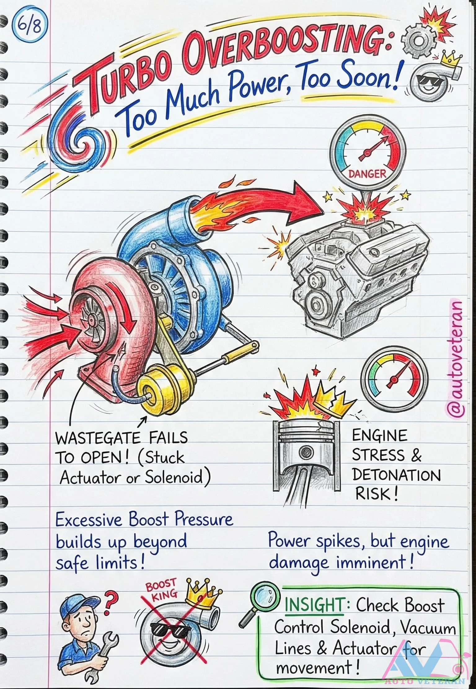 Turbo Wastegate Failure Danger and Detection
