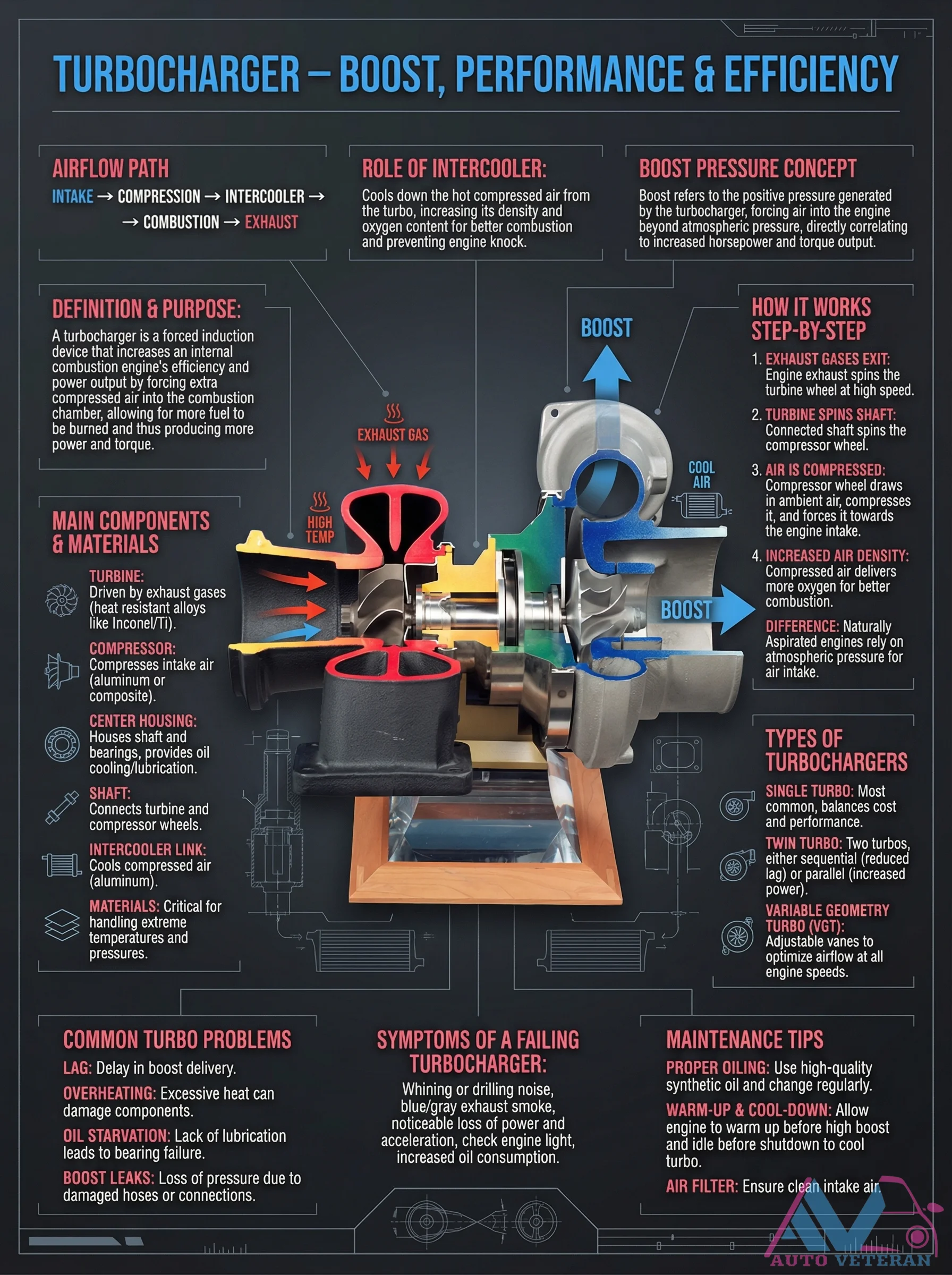Turbocharger Boost Pressure and Intercooler Role