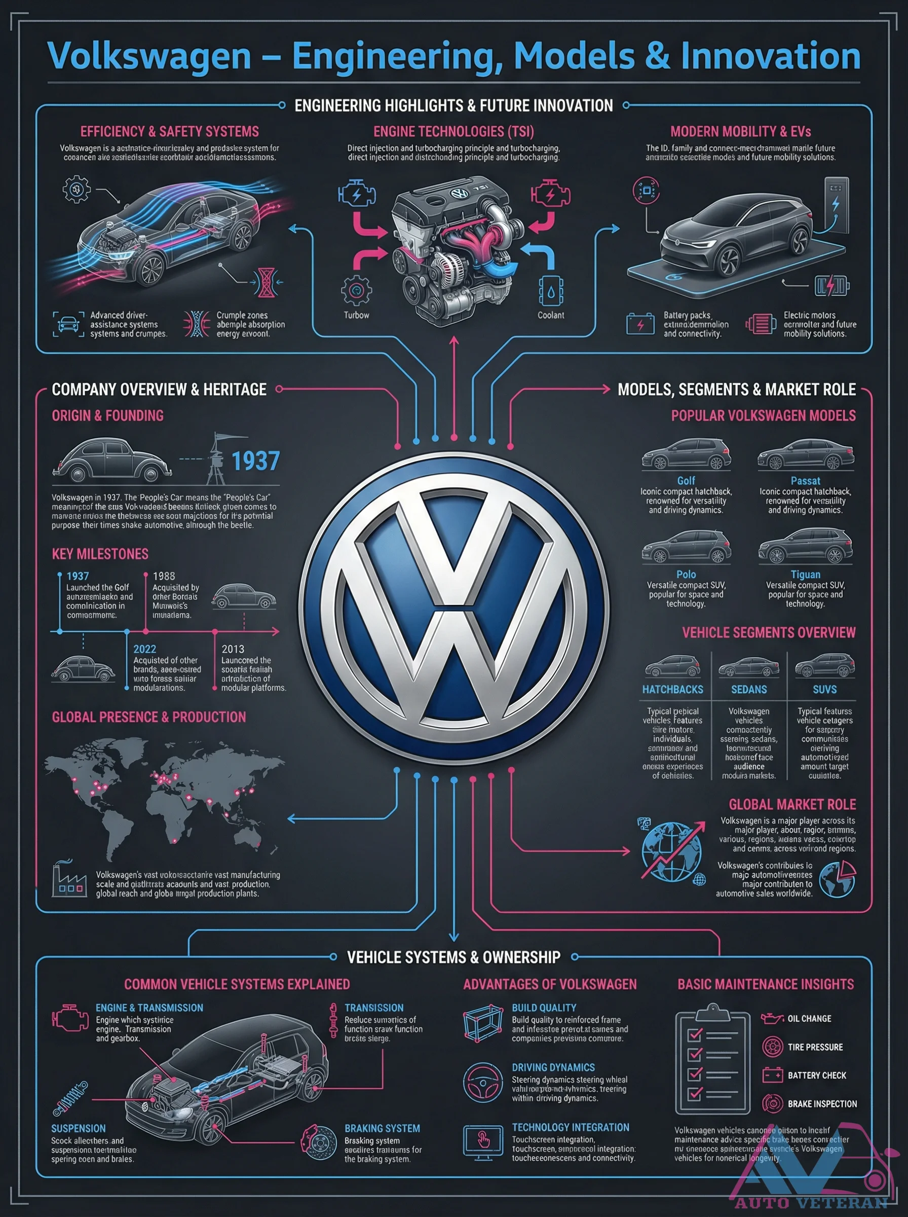 Volkswagen Engineering Highlights TSI and EVs