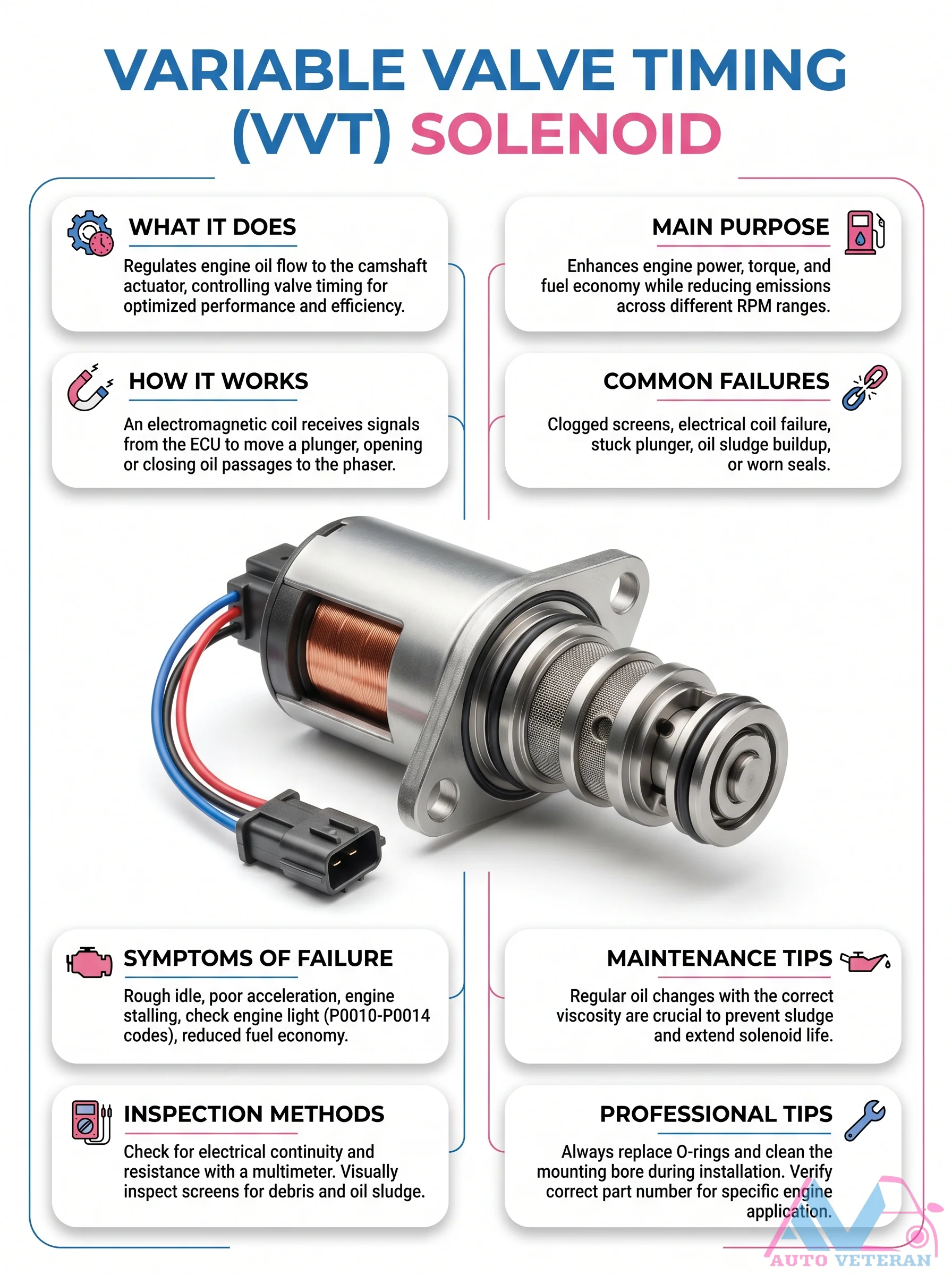 VVT Solenoid Function and Failure Guide