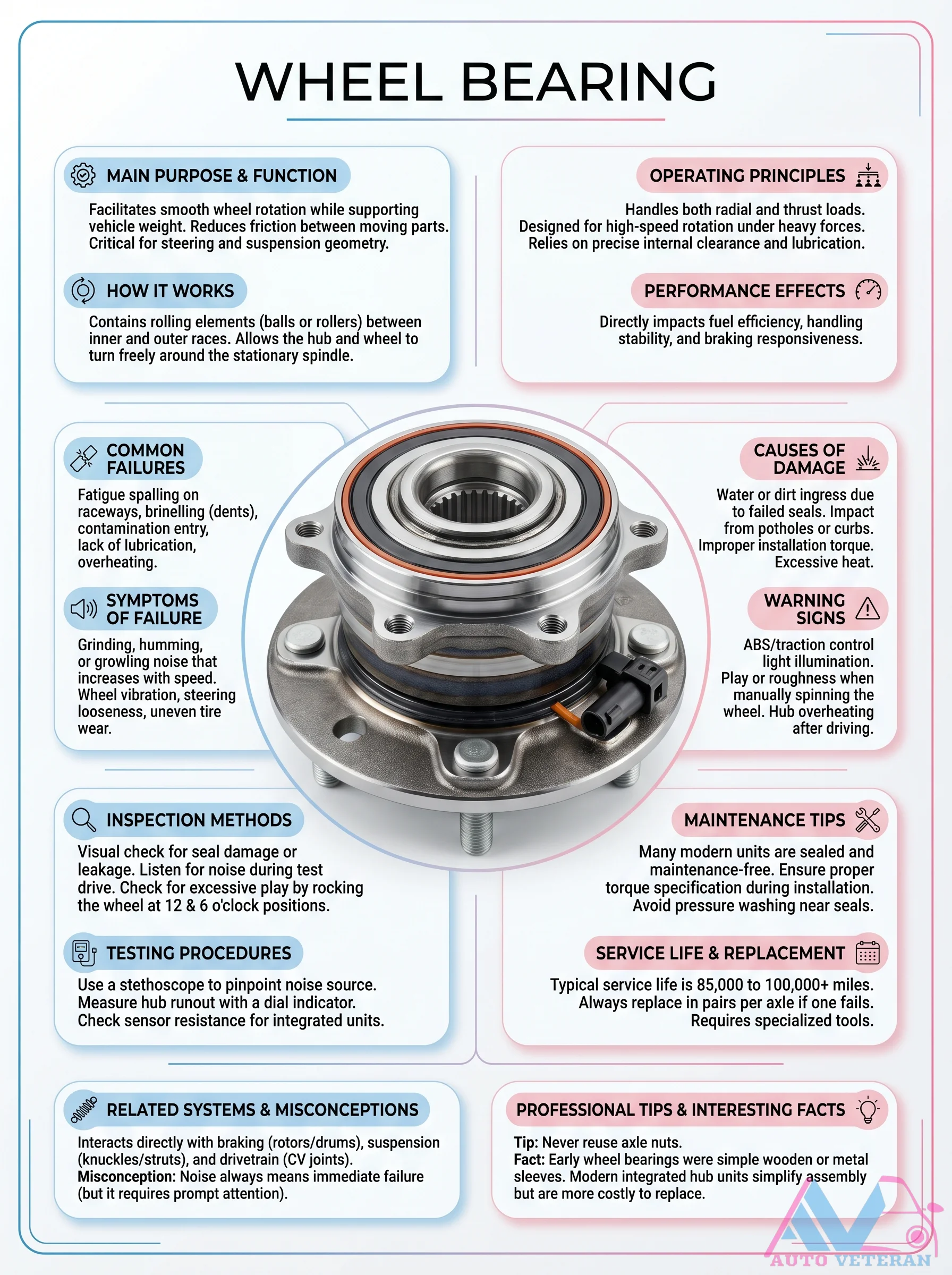 Wheel Bearing Failure Symptoms and Diagnosis