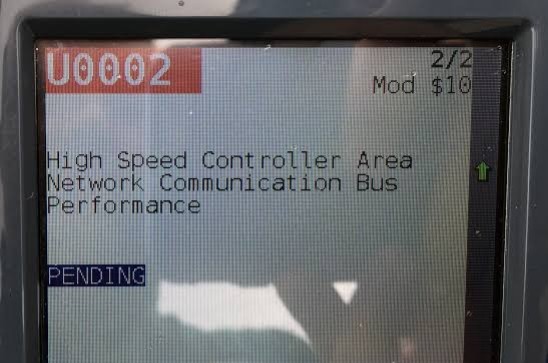 U0002 High Speed CAN Communication Bus Performance