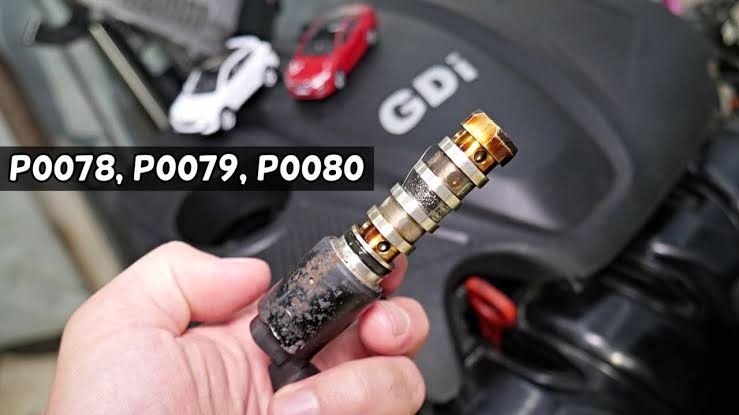 P0078, P0079 and P0080: Exhaust valve control solenoid circuit (Bank 1)
