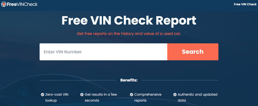 Free VIN Check: Top 10 Free Sites to Get a Used Car's History Report